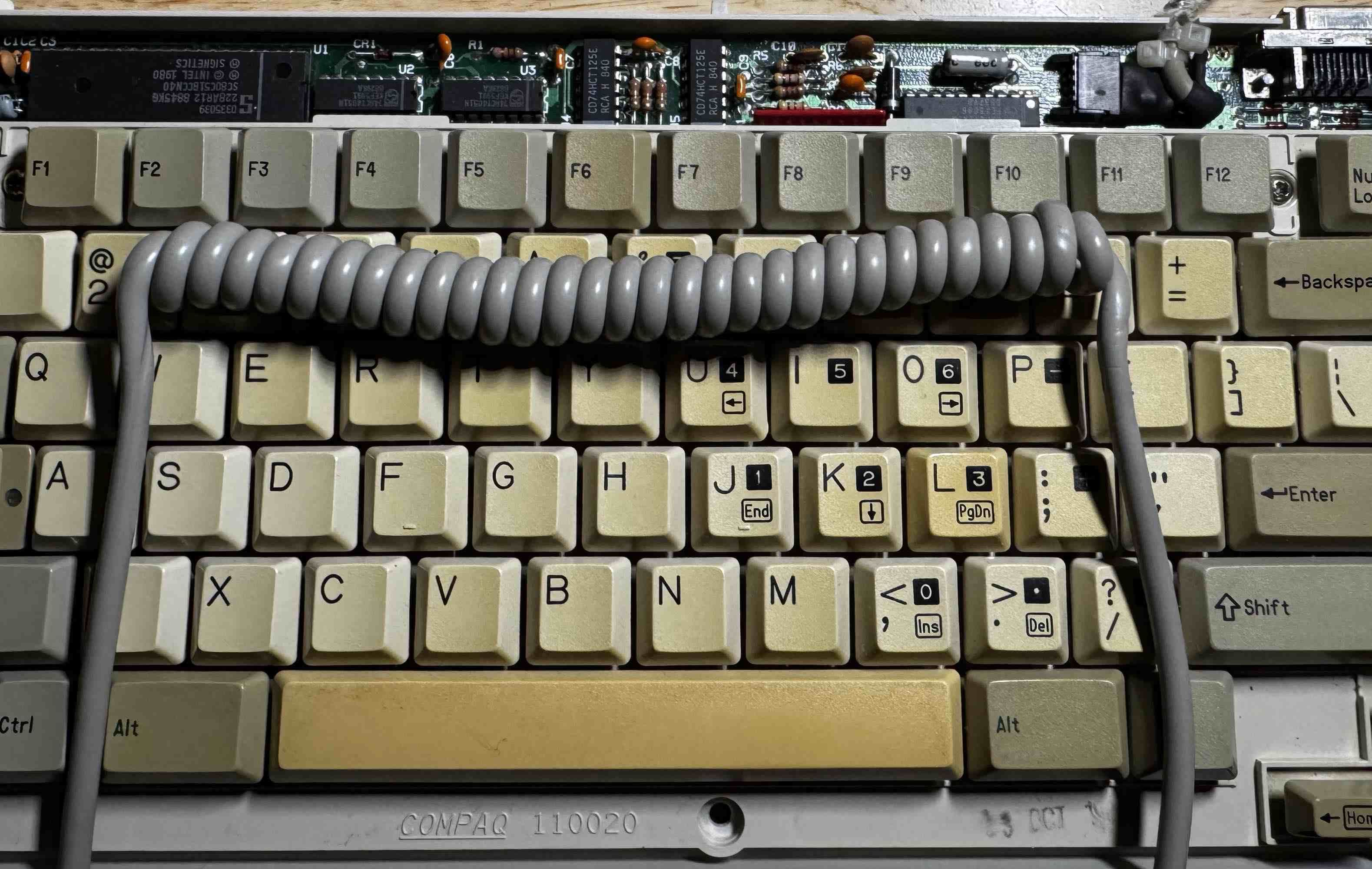 resulting coiled cable