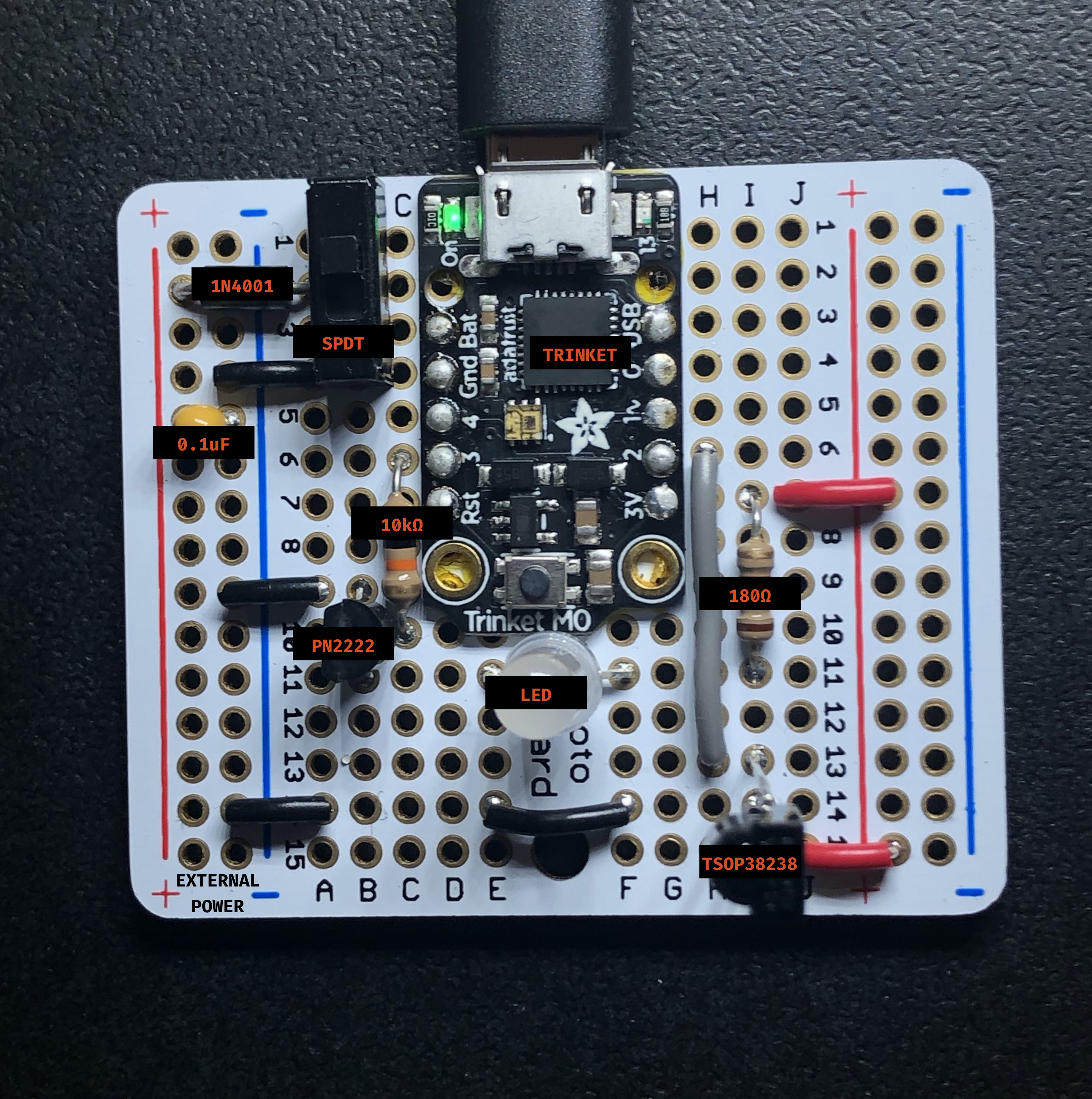 Annotated PCB Image