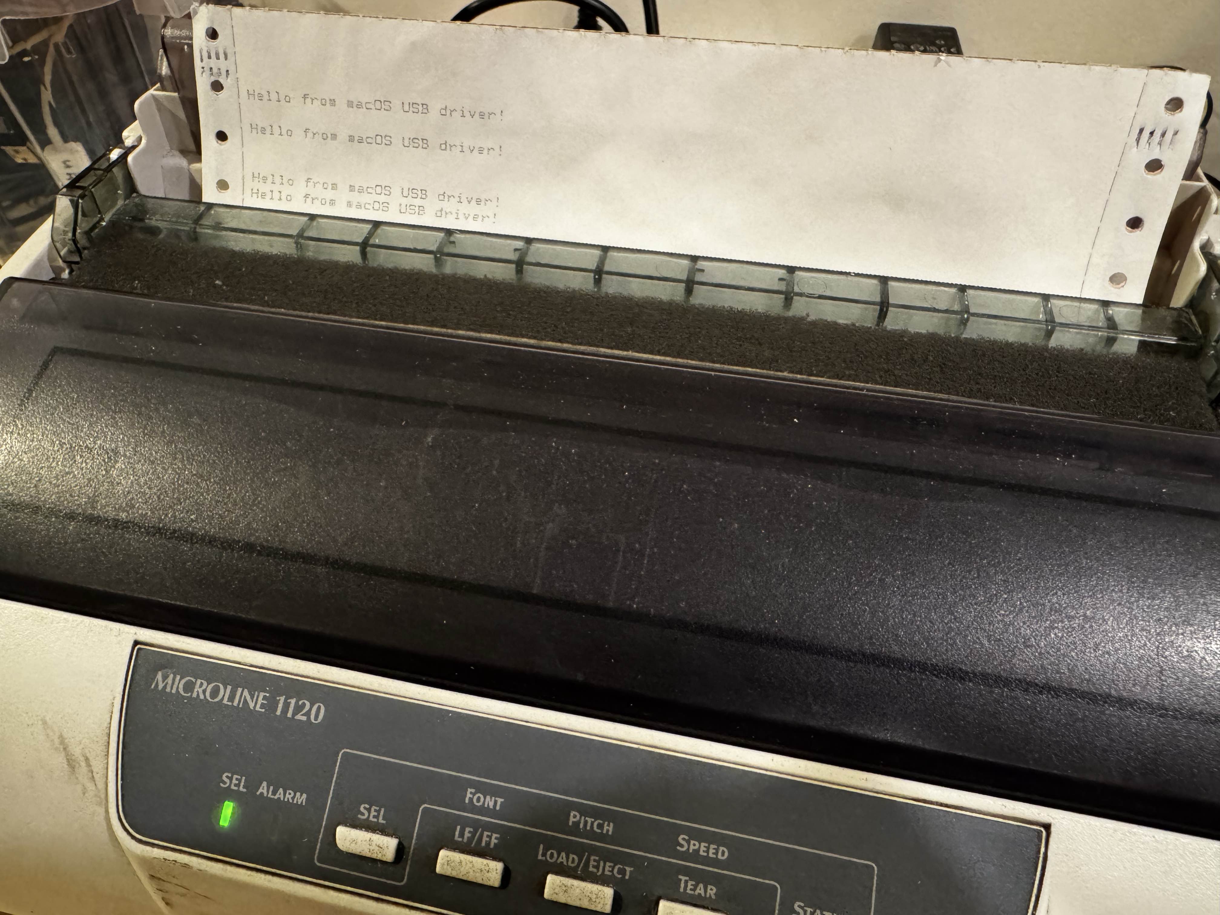 ml1120 printing test