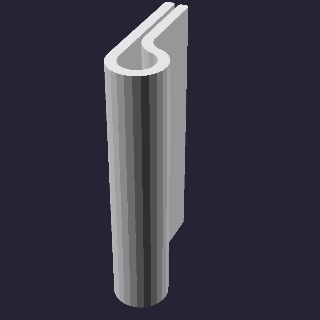 Rendered view of stl file