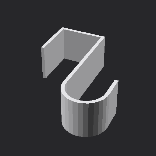 Rendered view of stl file